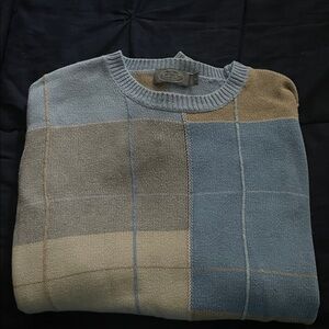 Talbots Men's Multicolor Crewneck Sweater